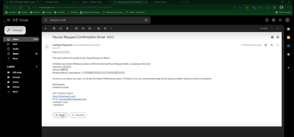 candy spinz casino withdrawal