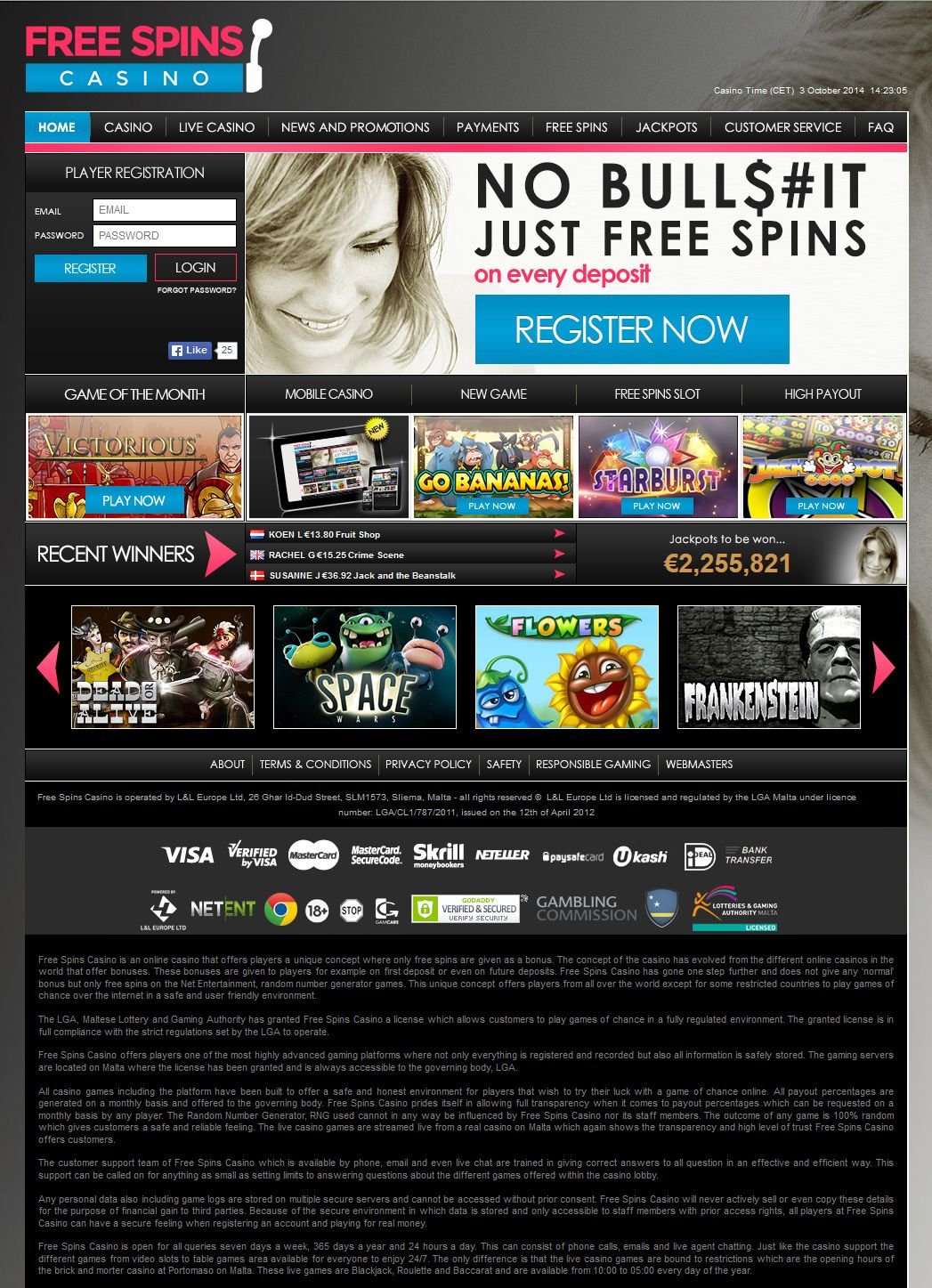 Spin Rise live casino